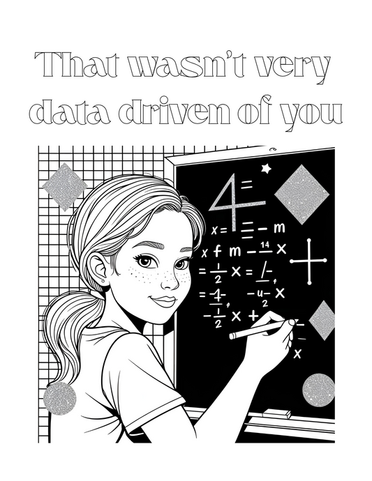 Science Girly: Smart is Beautiful - A coloring book