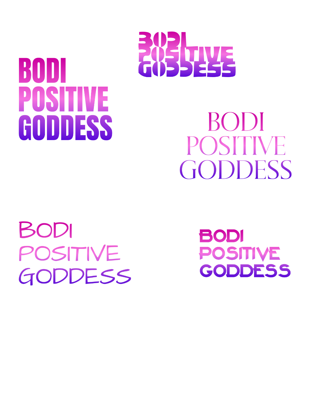 ✨ Custom Digital Marketing Design for The BODI Positive Goddess
