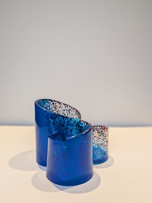 One-of-a-Kind Resin Holder - Happy Birthday