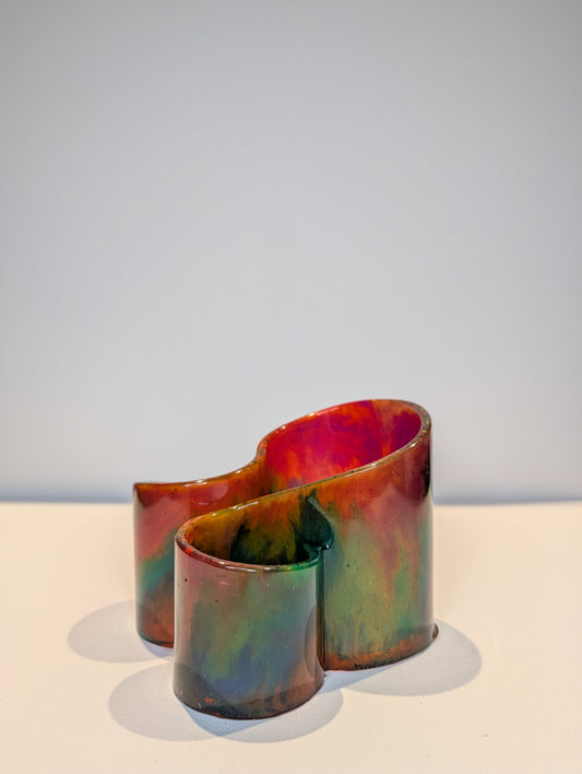 One-of-a-Kind Resin Holder - Tie Dye 2
