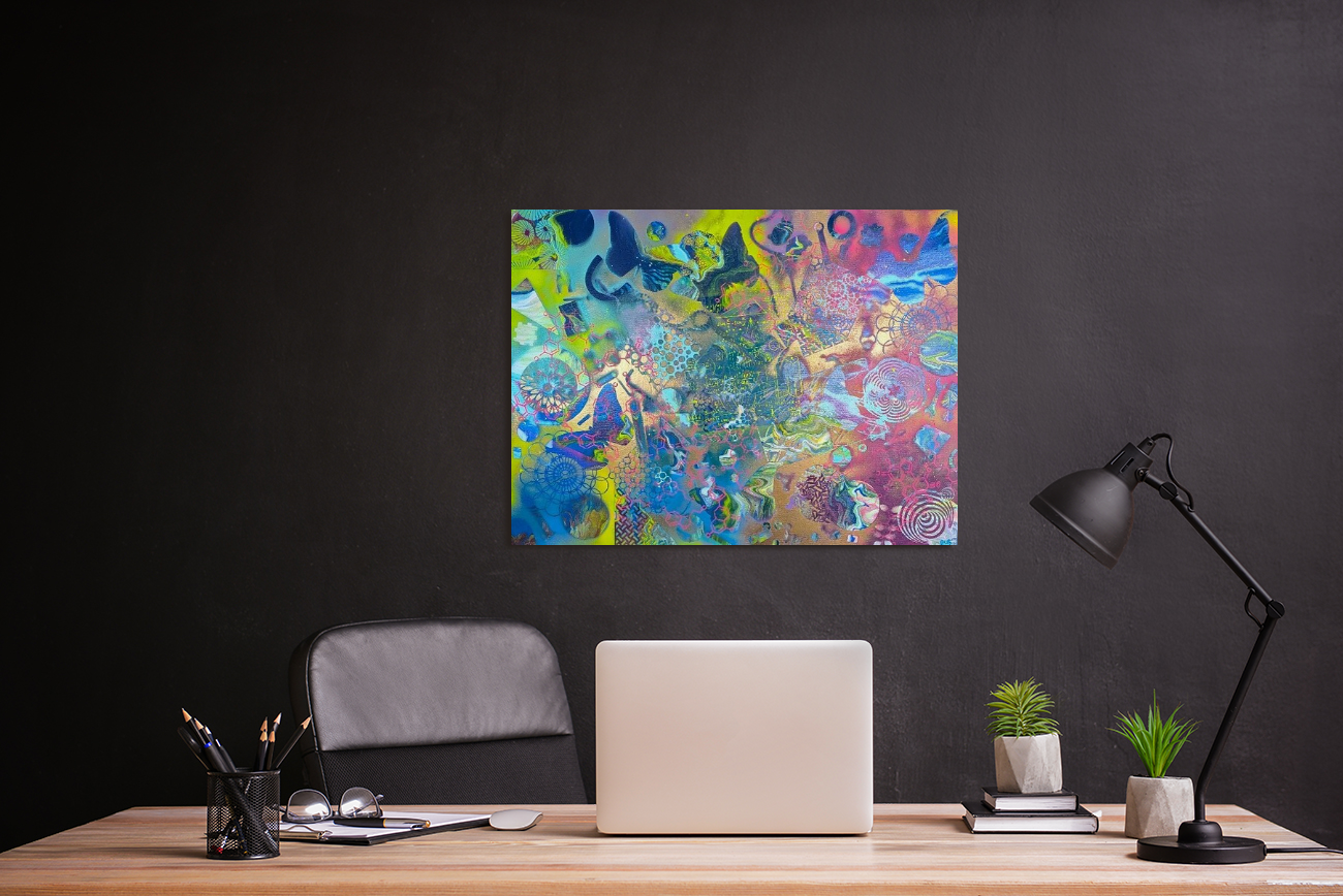 F.L.Y.: First Love Yourself - Original Painting (40in x 30in)