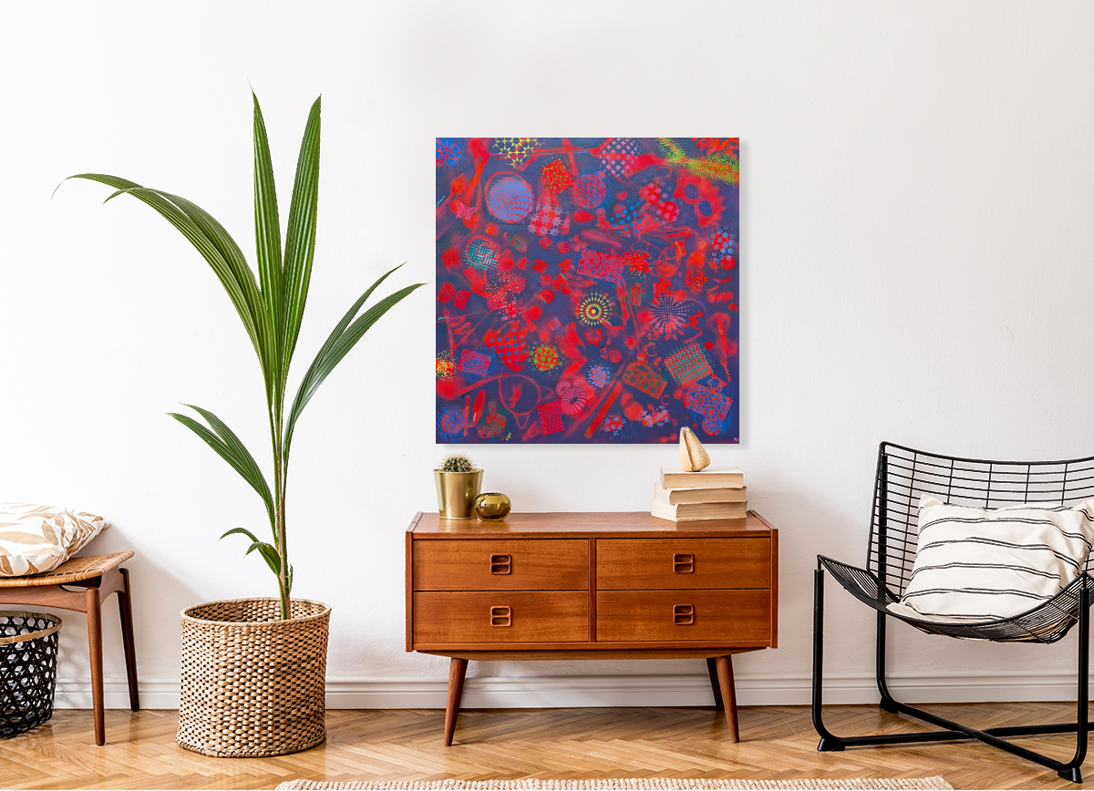 Time to Clean Up - Original Painting (36in x 36in)