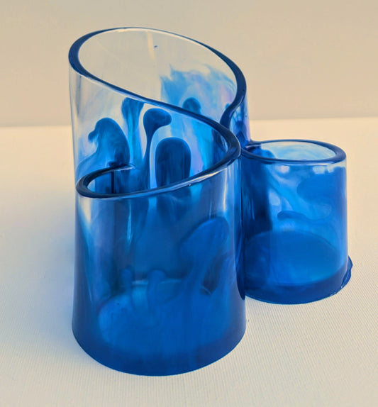 One-of-a-Kind Resin Holder - H2O