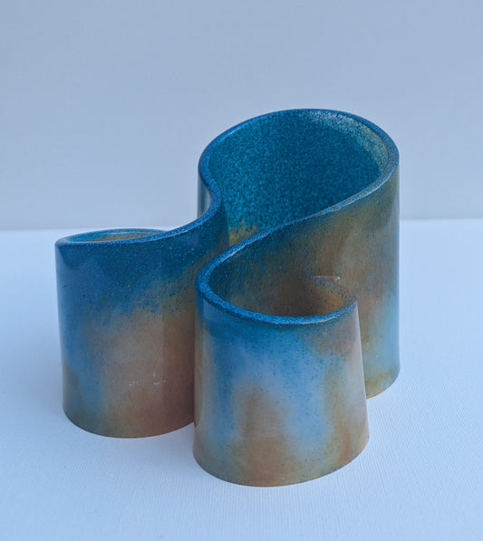 One-of-a-Kind Resin Holder - Beach