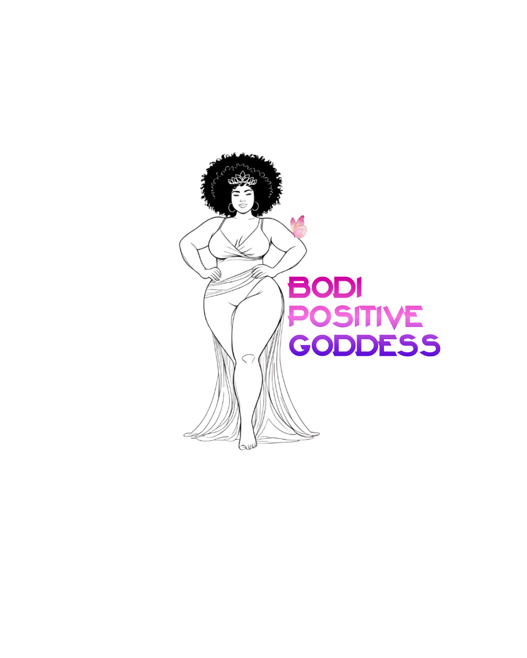 ✨ Custom Digital Marketing Design for The BODI Positive Goddess