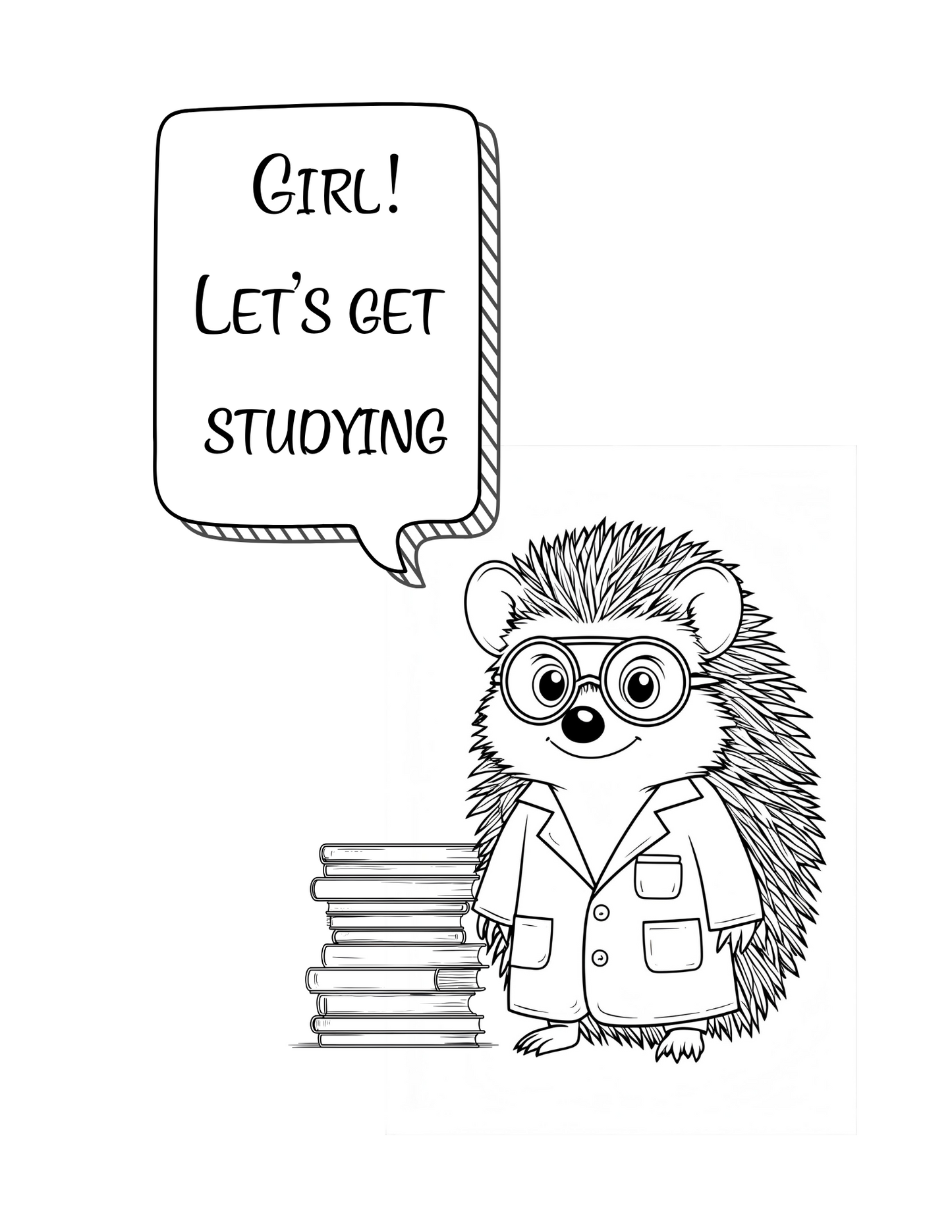 Science Girly: Smart is Beautiful - A coloring book