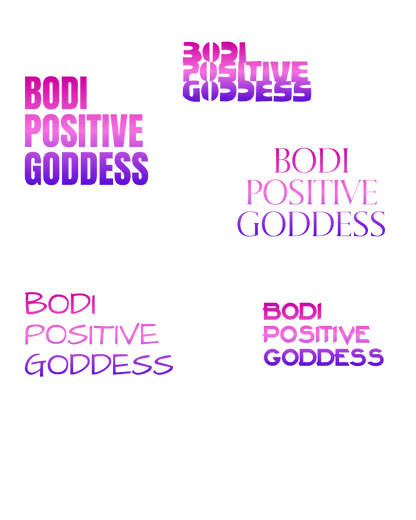 ✨ Custom Digital Marketing Design for The BODI Positive Goddess