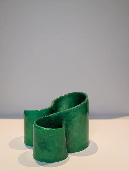 One-of-a-Kind Resin Holder - Soft Green