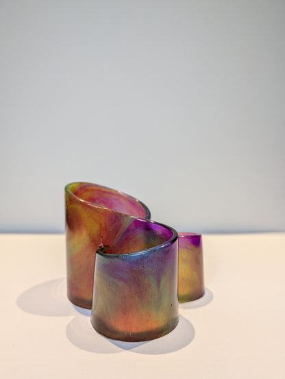 One-of-a-Kind Resin Holder - Tie Dye 1