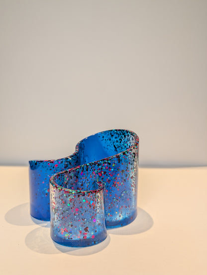 One-of-a-Kind Resin Holder - Happy Birthday