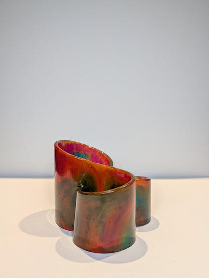 One-of-a-Kind Resin Holder - Tie Dye 2