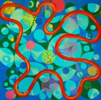 Grounded in Connection - Original Painting (36in x 36in)