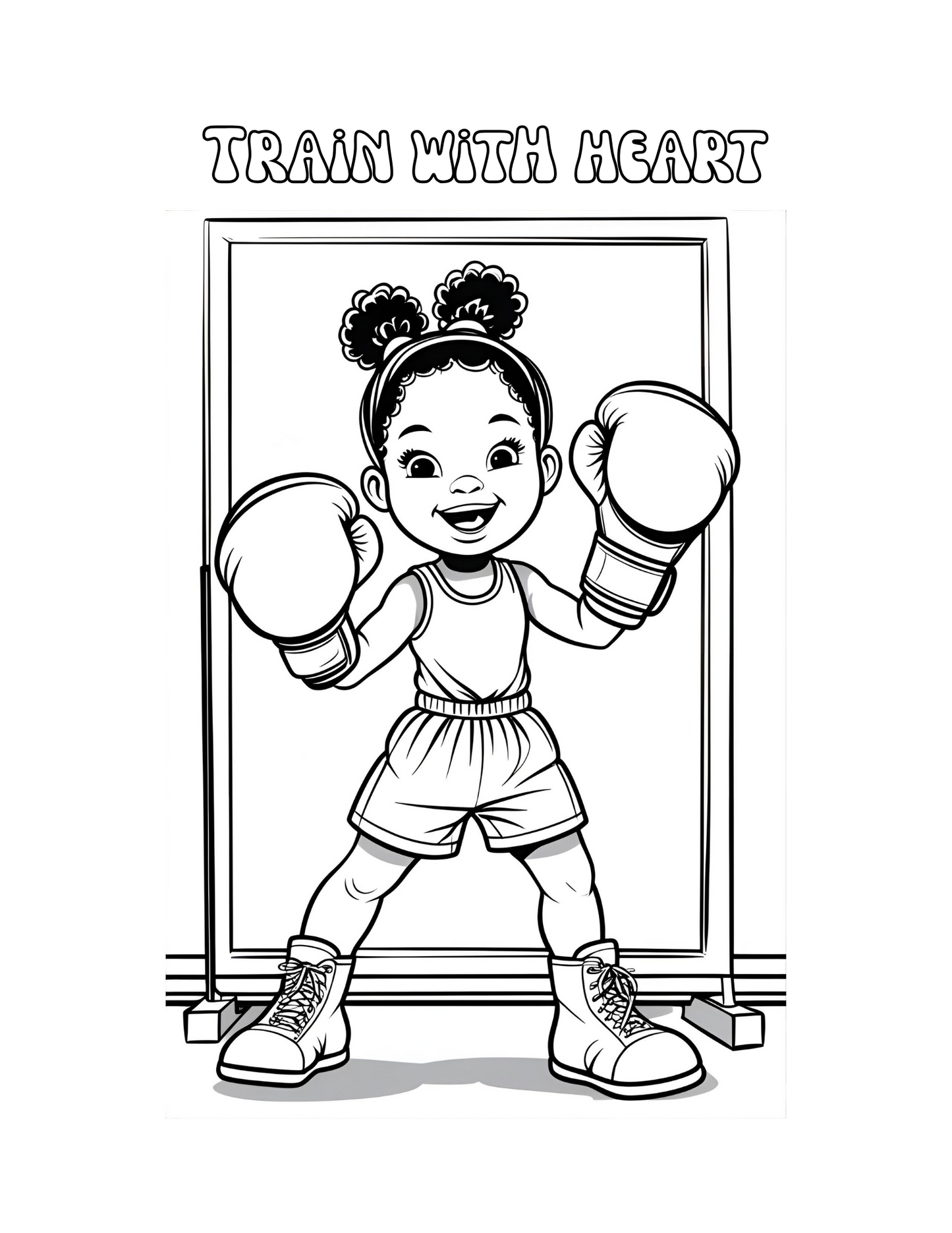 Sport Girly Strong is Beautiful: A coloring book for all the girls chasing their dreams