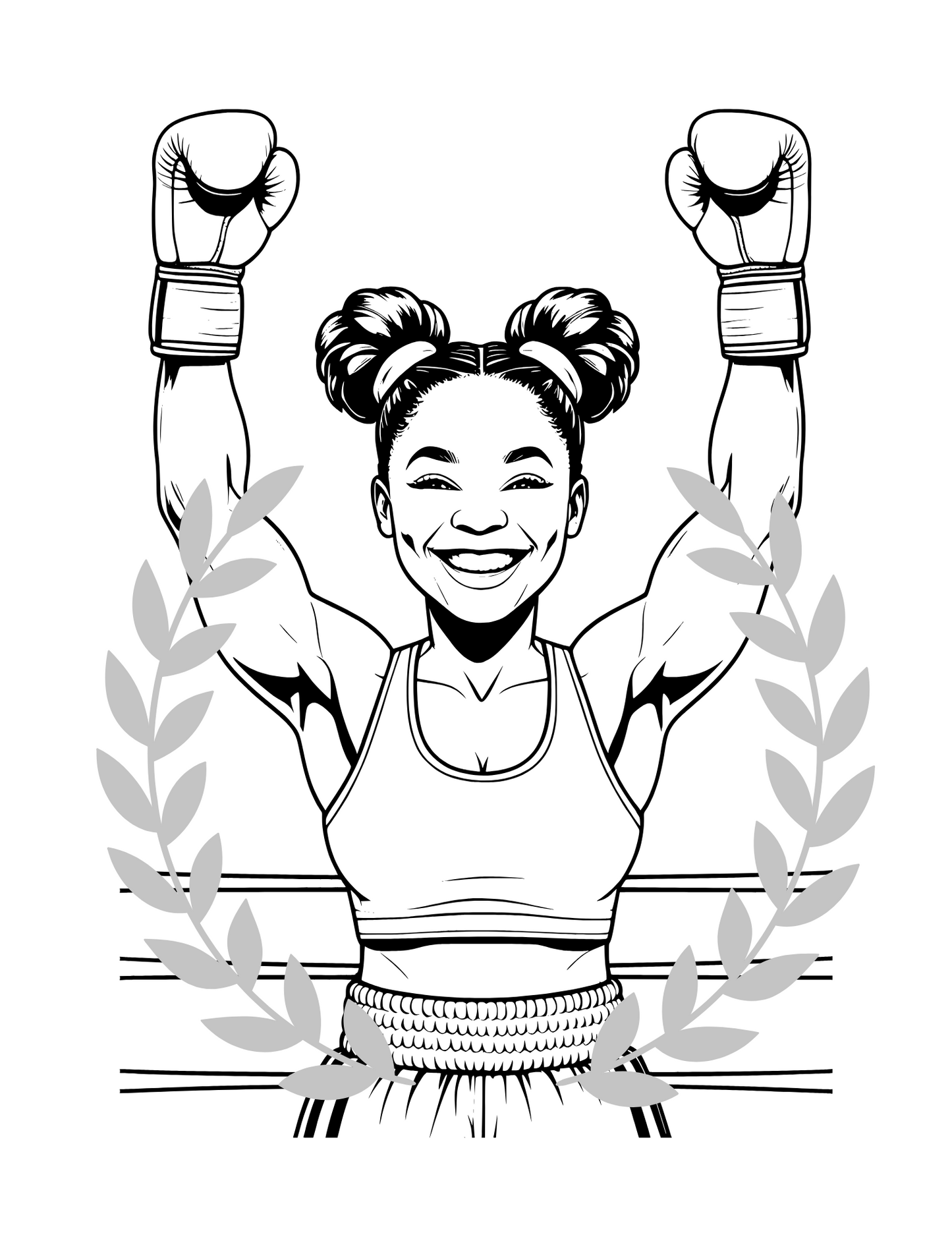 Sport Girly Strong is Beautiful: A coloring book for all the girls chasing their dreams