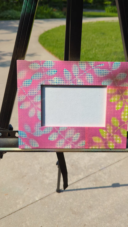 "Organic Order: Duality in Color" - Picture Frame