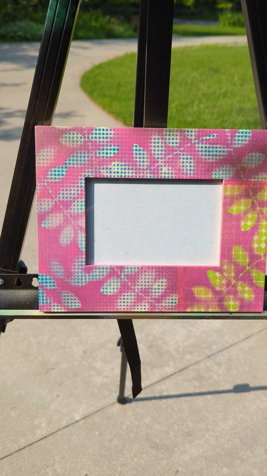 "Organic Order: Duality in Color" - Picture Frame