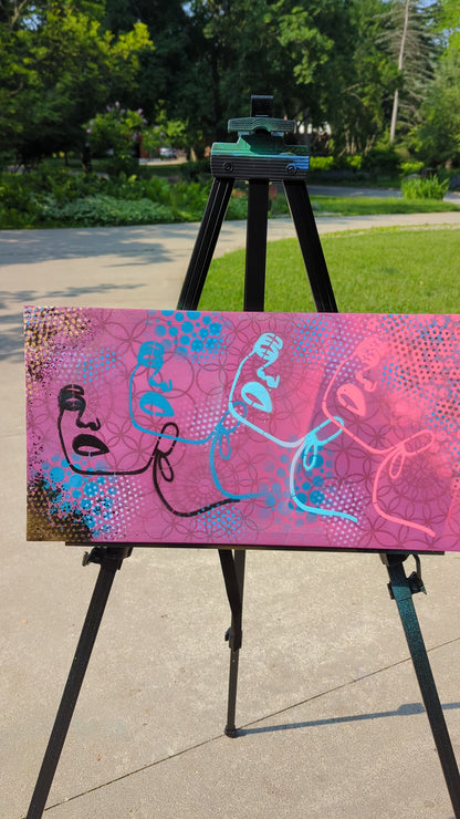 "Becoming Light: Woman Rising in Shades of Power"