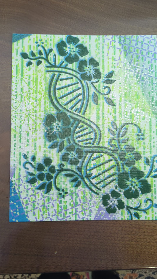 "Genetic Bloom" Custom Piece