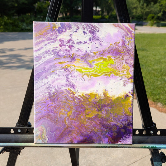 "Violet Tempest: Calm Above, Storm Below"