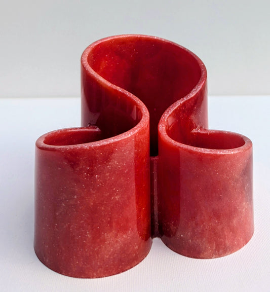 One-of-a-Kind Resin Holder - Cherry
