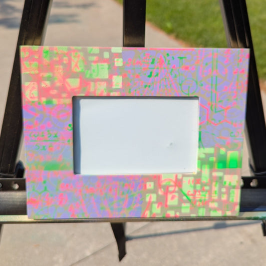 "Neon Logic: Picture This" - Picture Frame