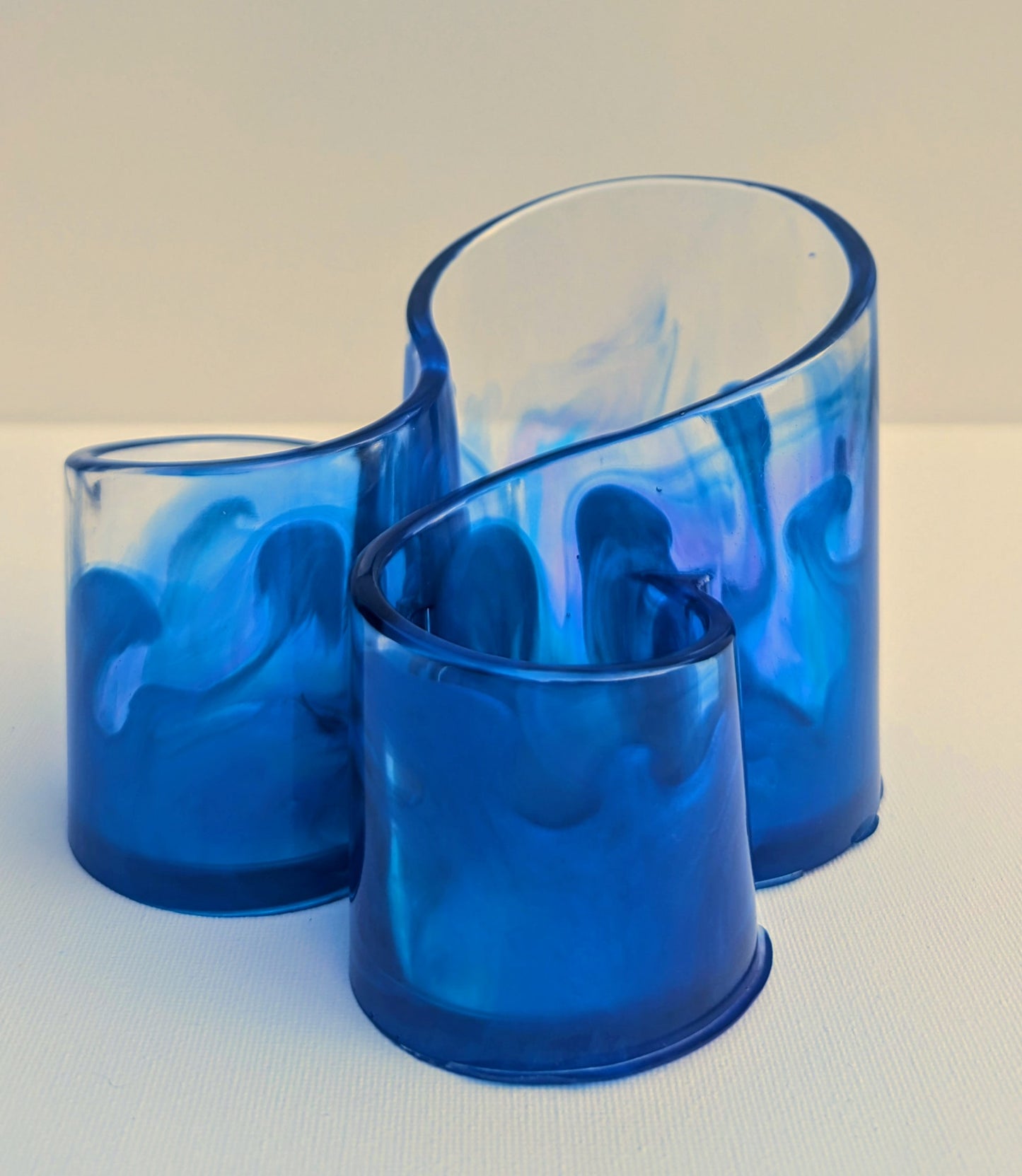 One-of-a-Kind Resin Holder - H2O