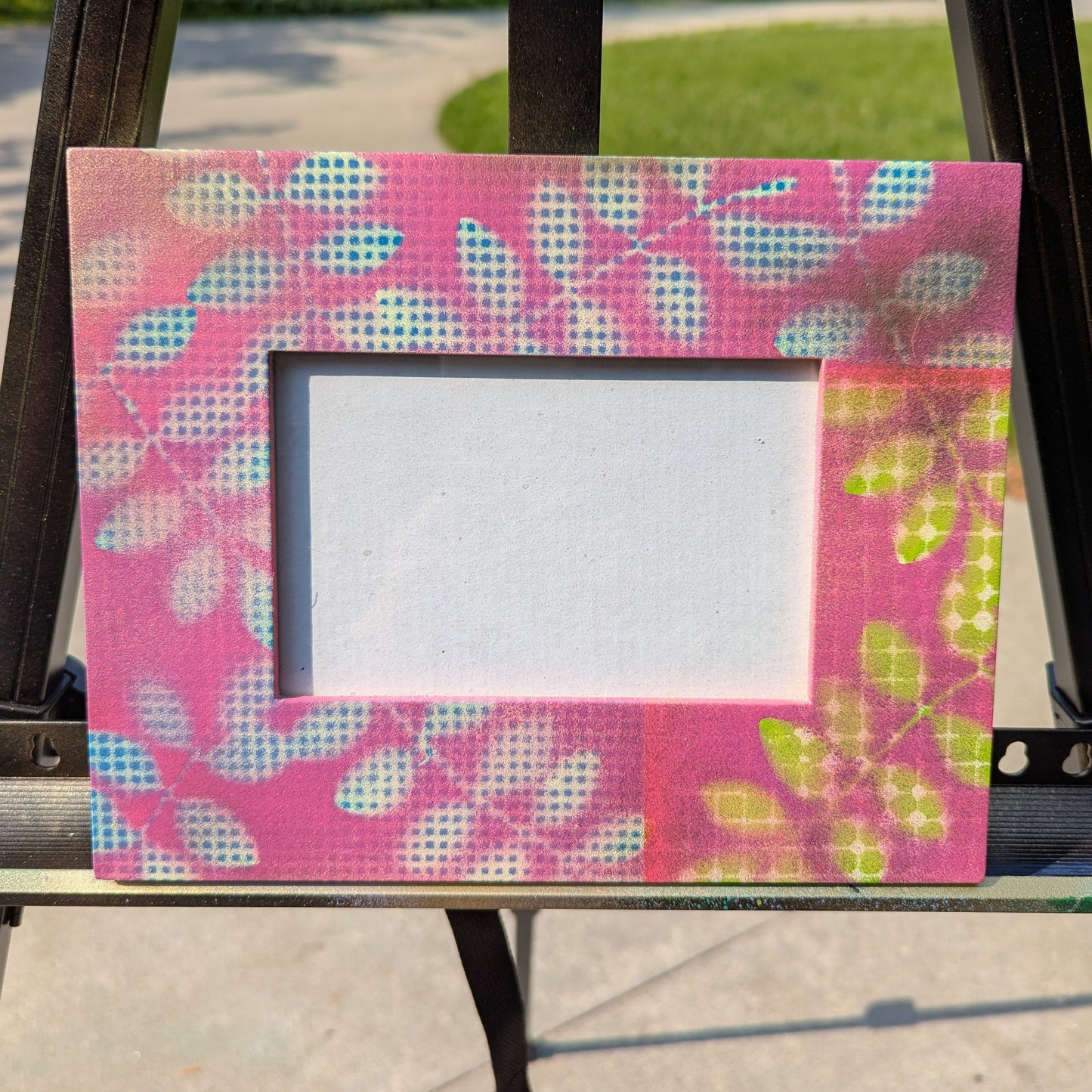 "Organic Order: Duality in Color" - Picture Frame