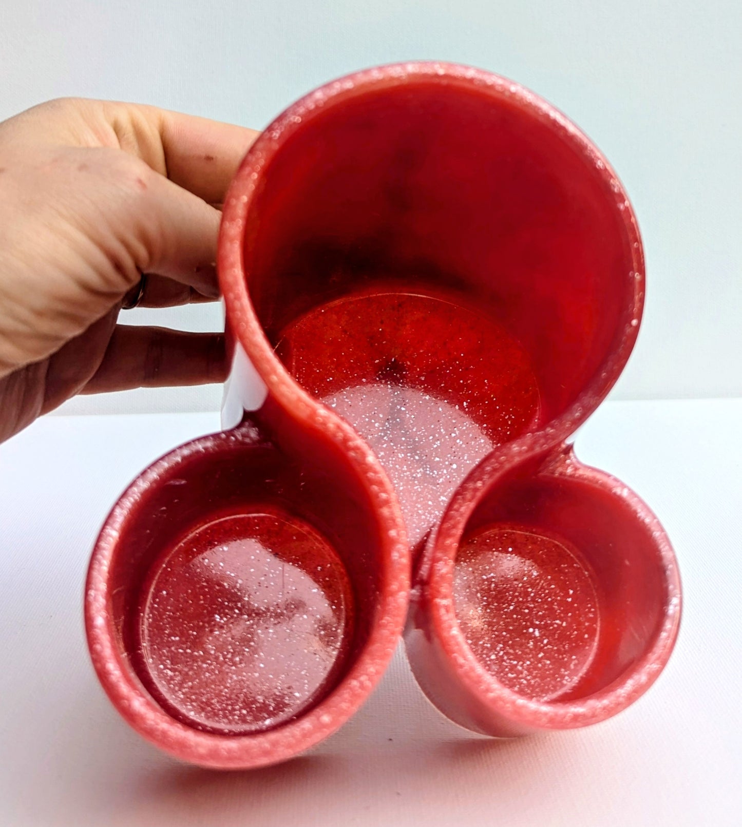 One-of-a-Kind Resin Holder - Cherry