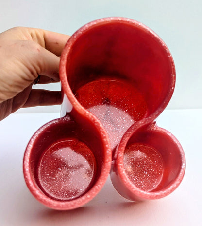 One-of-a-Kind Resin Holder - Cherry