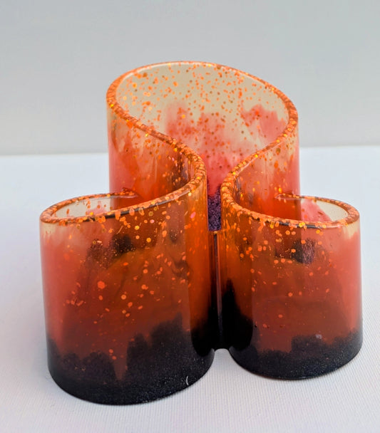 One-of-a-Kind Resin Holder - Spooky (Glows in the Dark)