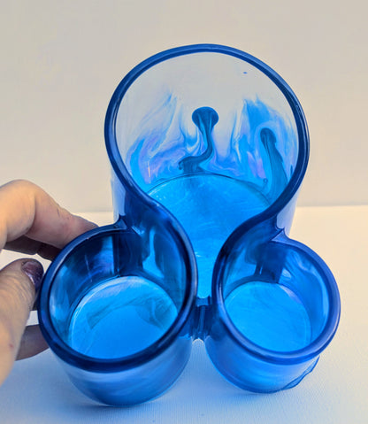 One-of-a-Kind Resin Holder - H2O