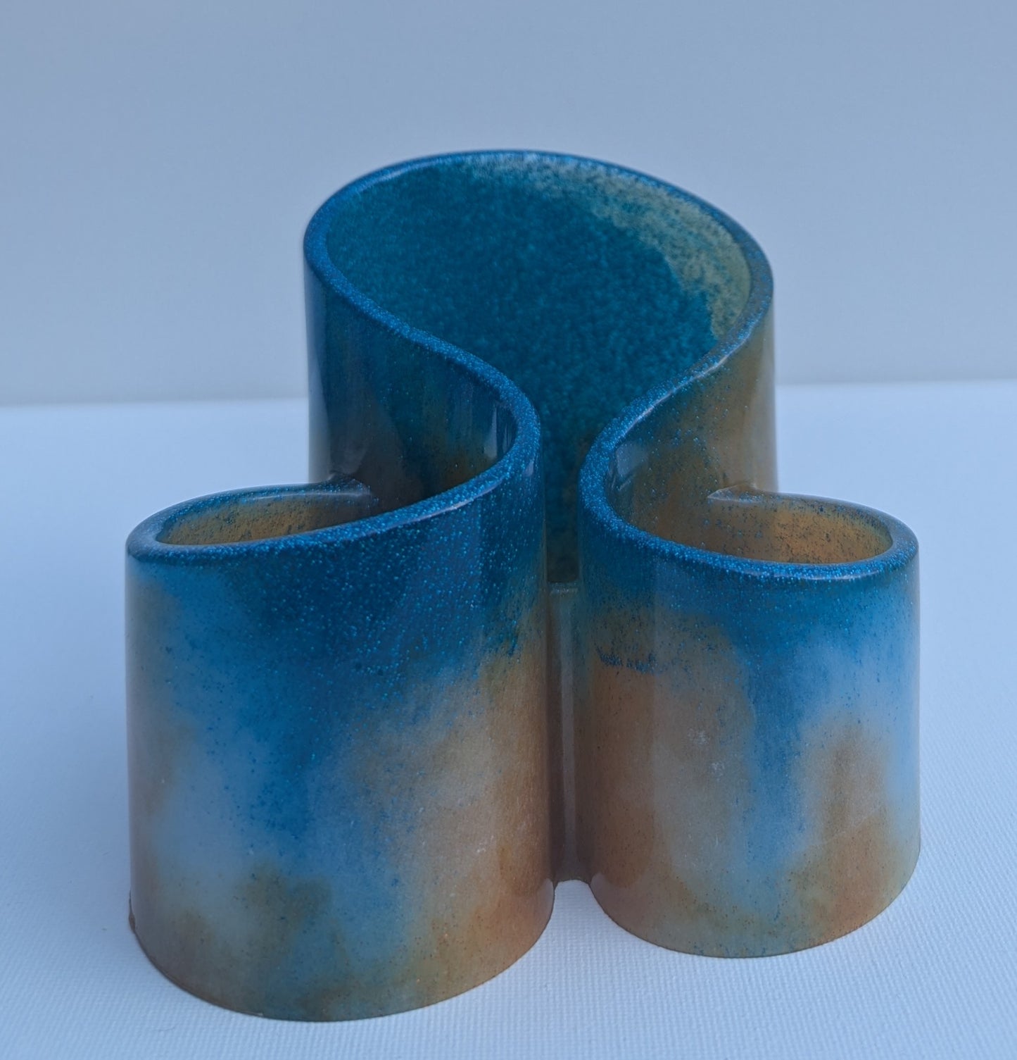 One-of-a-Kind Resin Holder - Beach