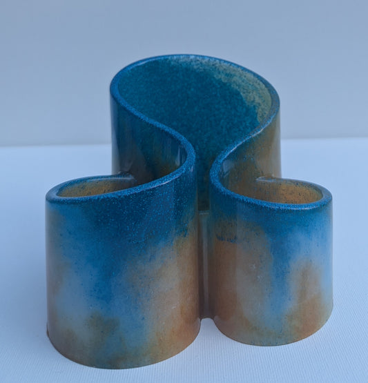 One-of-a-Kind Resin Holder - Beach