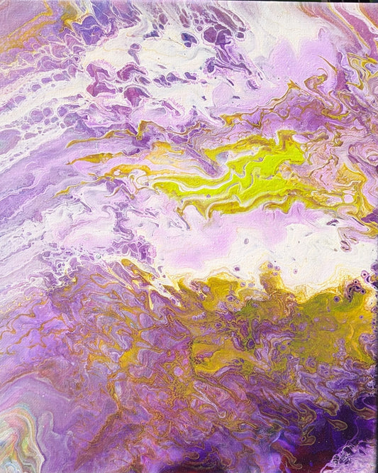 "Violet Tempest: Calm Above, Storm Below"