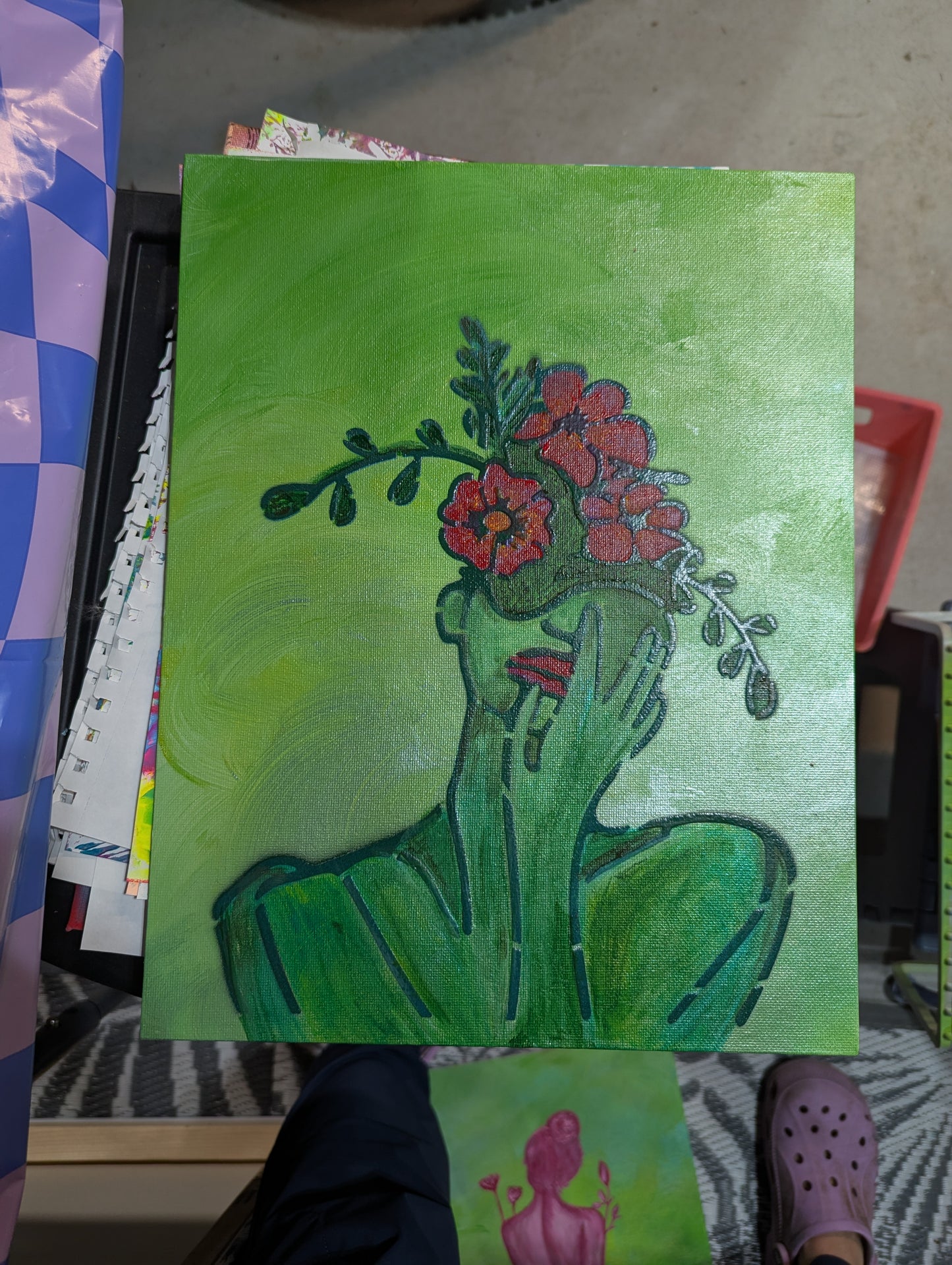 "Green"