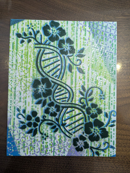 "Genetic Bloom" Custom Piece