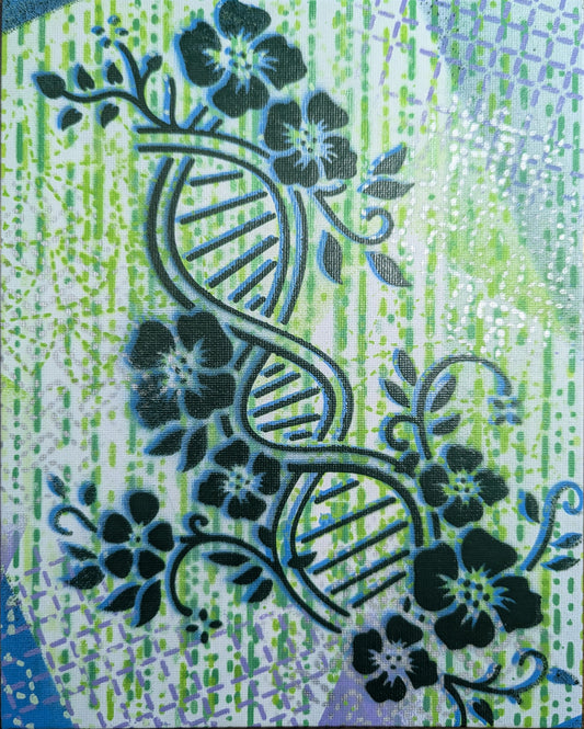 "Genetic Bloom" Custom Piece